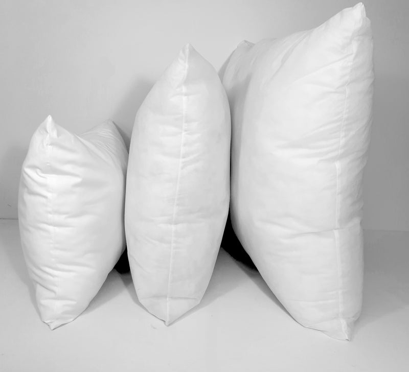 Indoor Poly-filled insert pillows for decorative pillows